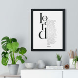 Faith Culture - Christian Home Décor - The Lord is My Shepherd - Psalm 23 Wall Art