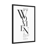 Faith Culture - Christian Home Décor - Virtuous Woman - Proverbs 31:29 Wall Art