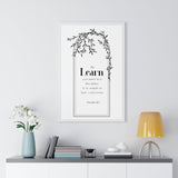 Faith Culture - Christian Home Décor - Wisdom's Path - Proverbs 12:1 Wall Art