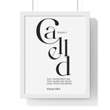 Faith Culture - Christian Home Décor - You Greatly Emboldened Me - Psalm 138:3 Wall Art 11″ x 14″ White