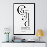 Faith Culture - Christian Home Décor - You Greatly Emboldened Me - Psalm 138:3 Wall Art