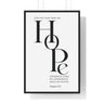 You Have Been My Hope Wall Art | Psalm 71:5 Christian Decor