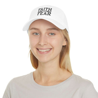 Faith Culture - Christian Low Profile Baseball Cap White One size