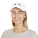 Faith Culture - Christian Low Profile Baseball Cap White One size