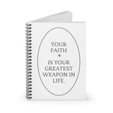 Faith Culture - Christian Spiral Notebook - Ruled Line
