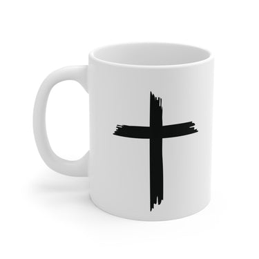 Faith Culture - Cross - Christian Ceramic Coffee Mug (11oz5oz0oz)