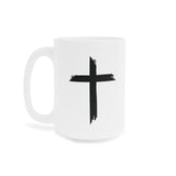 Faith Culture - Cross - Christian Ceramic Coffee Mug (11oz5oz0oz)