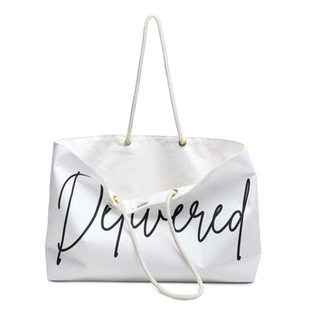 Faith Culture - Delivered -Christian Weekender Tote Bag
