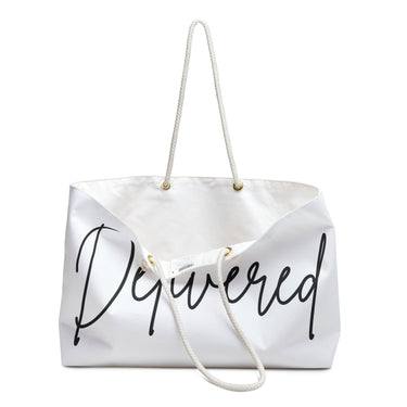 Faith Culture - Delivered -Christian Weekender Tote Bag