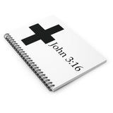 Faith Culture - Everlasting Love - John 3:16 - Christian Spiral Notebook