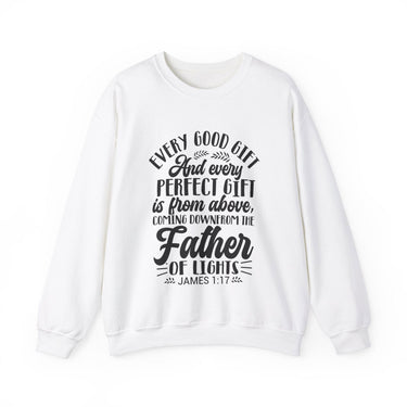 Faith Culture - Father of Lights - Christian Unisex Heavy Blend™ Crewneck Sweatshirt