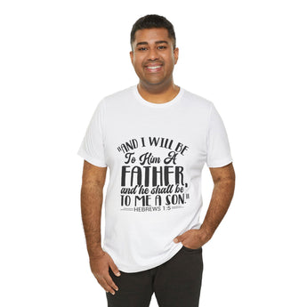 Faith Culture - Father's Love - Christian Unisex Jersey Short Sleeve Tee White