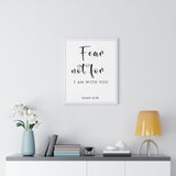 Faith Culture - Fear Not - Isaiah 41:10 - Christian Wall Art