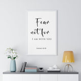 Faith Culture - Fear Not - Isaiah 41:10 - Christian Wall Art
