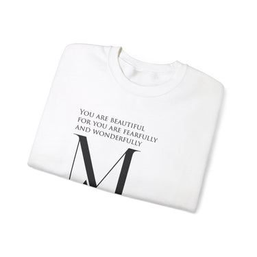 Faith Culture - Fearfully and Wonderfully Made - Unisex Heavy Blend™ Crewneck Christian Sweatshirt