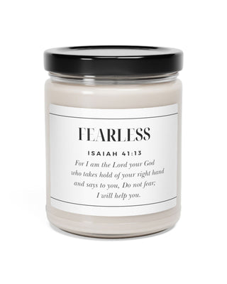Fearless Candle | Isaiah 41:13 Christian Soy Candle