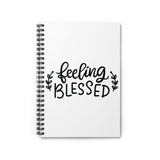 Faith Culture - Feeling Blessed - Christian Thanksgiving Spiral Journal One Size