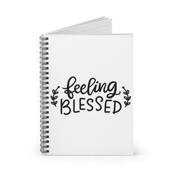 Faith Culture - Feeling Blessed - Christian Thanksgiving Spiral Journal