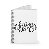 Faith Culture - Feeling Blessed - Christian Thanksgiving Spiral Journal