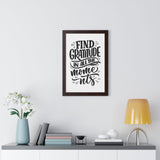 Faith Culture - Find Gratitude in All the Moments - Christian Thanksgiving Wall Art