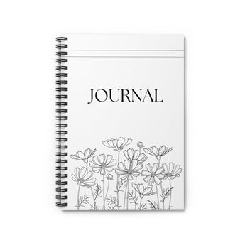 Faith Culture - Floral Reflection - Christian Thanksgiving Spiral Journal One Size