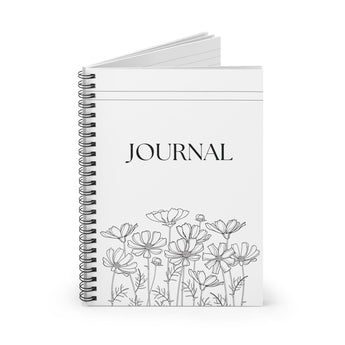 Faith Culture - Floral Reflection - Christian Thanksgiving Spiral Journal