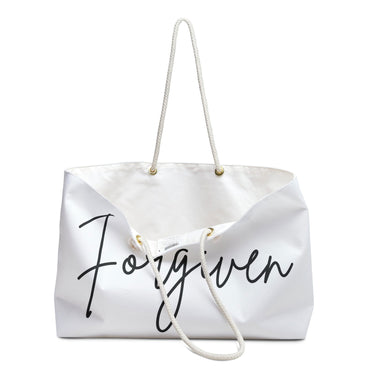 Faith Culture - Forgiven Christian Weekender Tote Bag