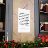 Faith Culture - Galatians 6:9-10 - Christian Wall Art - Do Good and Reap a Harvest Decor 22" x 34" Matte