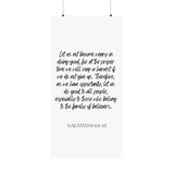 Faith Culture - Galatians 6:9-10 - Christian Wall Art - Do Good and Reap a Harvest Decor