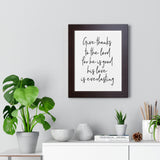 Faith Culture - Give Thanks to the Lord for He is Good, His Love is Everlasting - Christian Thanksgiving Wall Art