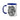 Faith Culture - Give Thanks with a Grateful Heart - Christian Thanksgiving Accent Mug, 11oz Blue 11oz