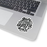 Faith Culture - Give Thanks with a Grateful Heart - Christian Thanksgiving Vinyl Sticker