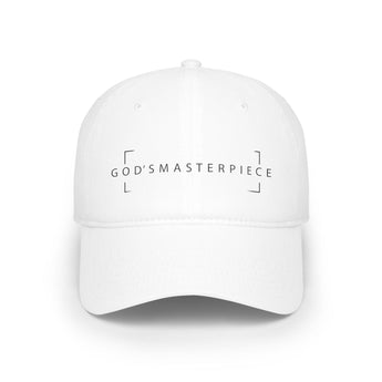 Faith Culture - God's Masterpiece - Christian Low Profile Baseball Cap White One size