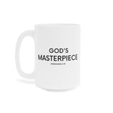 Faith Culture - God's Masterpiece Ephesians 2:10 Christian Ceramic Coffee Mug (11oz5oz0oz)