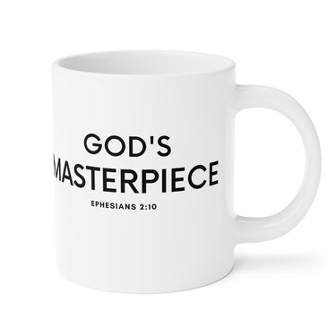 Faith Culture - God's Masterpiece Ephesians 2:10 Christian Ceramic Coffee Mug (11oz5oz0oz)