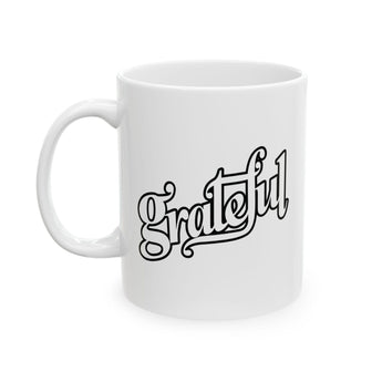 Faith Culture - Grateful - Christian Thanksgiving Mug, 11oz and 15oz 11oz