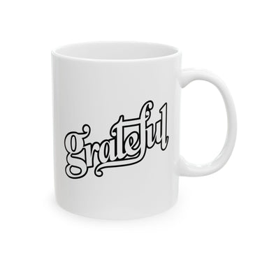 Faith Culture - Grateful - Christian Thanksgiving Mug, 11oz and 15oz