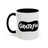 Faith Culture - Grateful Christian Thanksgiving Accent Coffee Mug, 11oz and 15oz