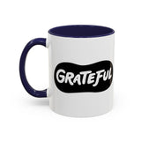 Faith Culture - Grateful Christian Thanksgiving Accent Coffee Mug, 11oz and 15oz