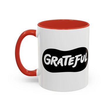 Faith Culture - Grateful Christian Thanksgiving Accent Coffee Mug, 11oz and 15oz