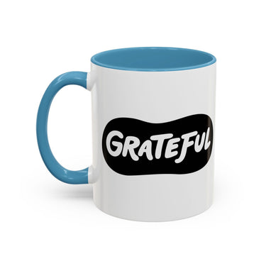 Faith Culture - Grateful Christian Thanksgiving Accent Coffee Mug, 11oz and 15oz