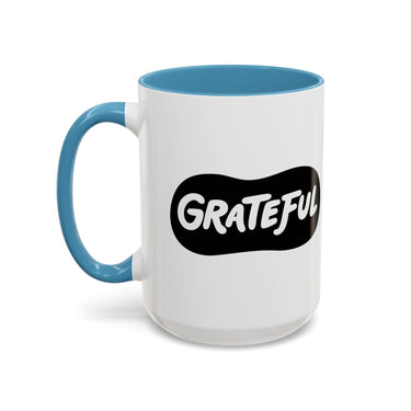 Faith Culture - Grateful Christian Thanksgiving Accent Coffee Mug, 11oz and 15oz
