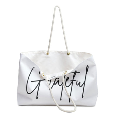 Grateful Christian Weekender Tote Bag