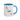 Faith Culture - Grateful, Thankful, Blessed Floral Christian Accent Coffee Mug, 11oz and 15oz - Faith Culture