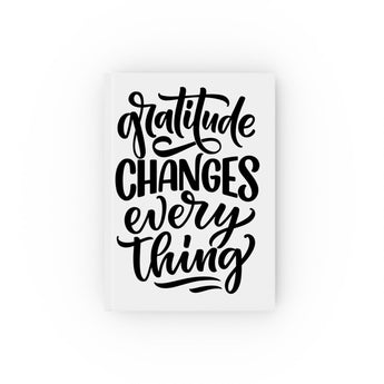 Faith Culture - Gratitude Changes Everything - Christian Hardcover Journal Ruled line 5.2" x 7.4"
