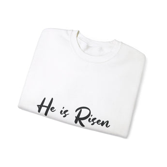 Faith Culture - He is Risen - Christian Unisex Heavy Blend™ Crewneck Sweatshirt