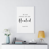Faith Culture - Healing Grace - Isaiah 53:5 - Christian Wall Art