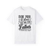 Faith Culture - Heavenly Father - Christian Unisex Garment-Dyed T-shirt