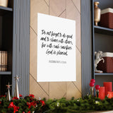 Faith Culture - Hebrews 13:16 Poster -Do Good and Share Decor and Christian Wall Art 30″ x 40″ Matte