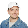 Faith Culture - Holy Cross - Christian Low Profile Baseball Cap White One size